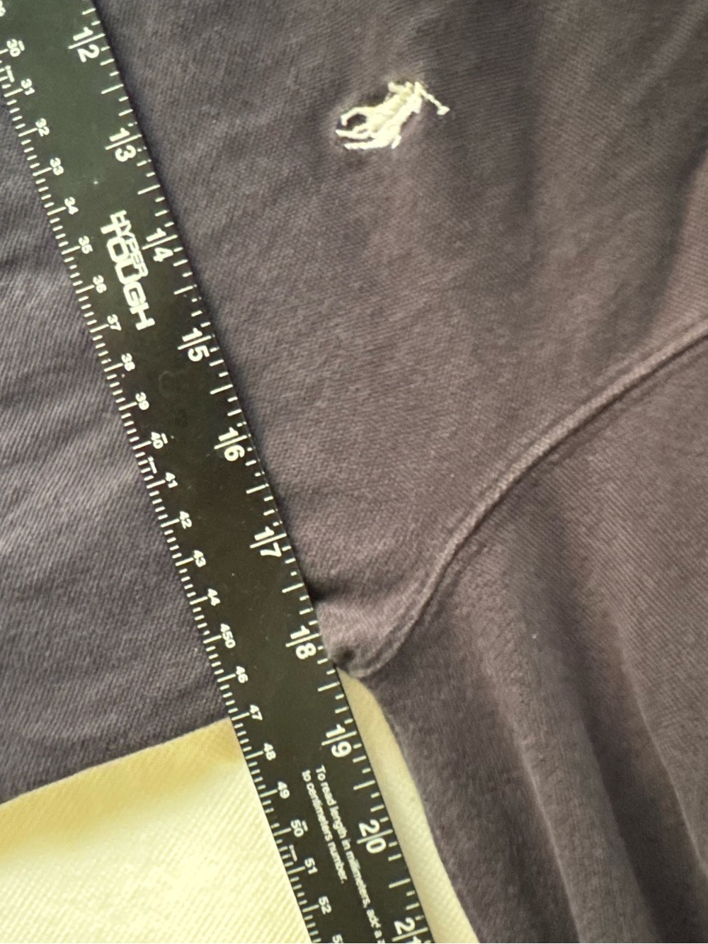 Polo Ralph Lauren Vintage Navy Zip Up Hoodie XL Preppy Athleisure Vintage - Picture 12 of 13